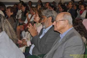 Lección escolar en el pregón de San Roque (Foto TF)